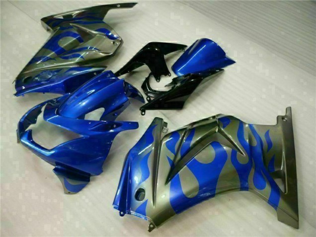 Azul Kits Carenagem EX250 2008-2012 Azul Kits Carenagem EX250 2008-2012