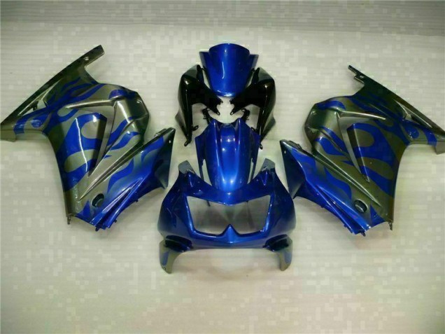 Azul Kits Carenagem EX250 2008-2012 Azul Kits Carenagem EX250 2008-2012