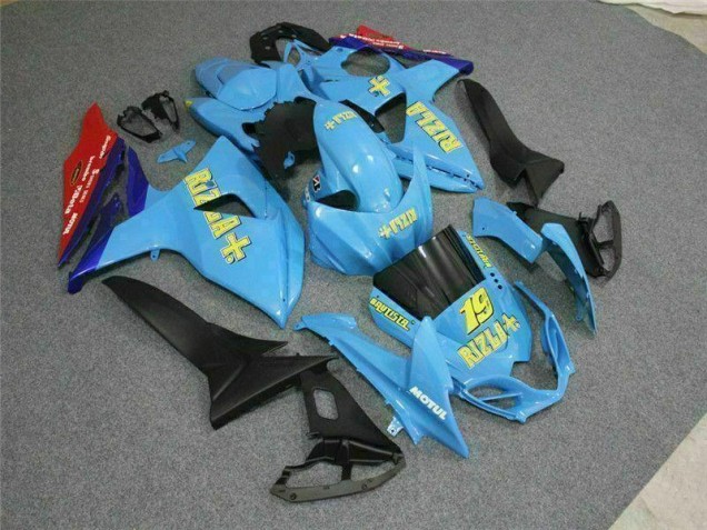 Azul Kits Carenagem GSXR 1000 K9 2009-2016