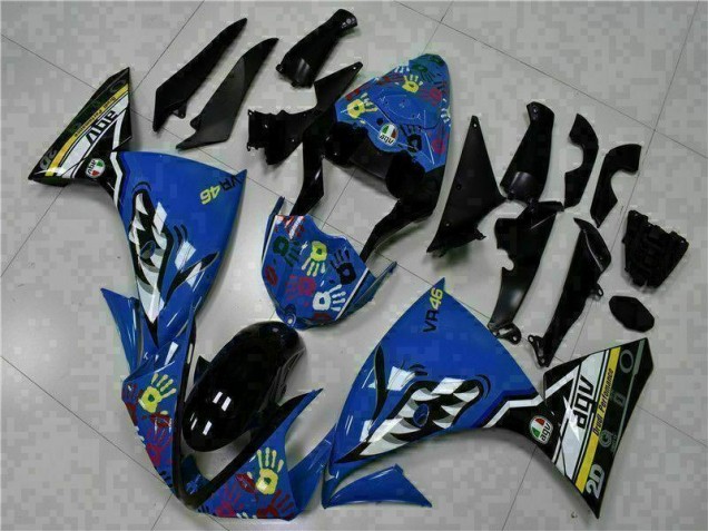 Azul Kits Carenagem R1 2009-2011 Azul Kits Carenagem R1 2009-2011