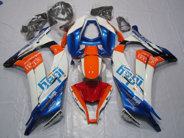 Azul Laranja Carenagem ZX10R 2011-2015 Azul Laranja Carenagem ZX10R 2011-2015