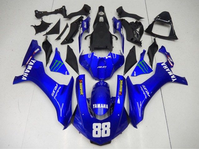 Azul Monster 88 Carenagem R1 2015-2019 Azul Monster 88 Carenagem R1 2015-2019