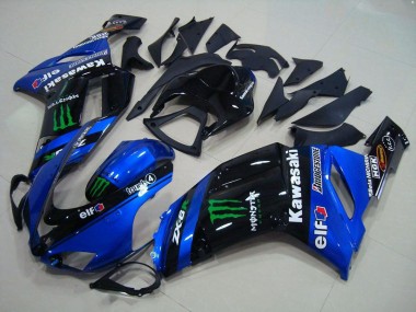 Azul Monster Carenagem ZX6R 2007-2008