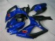 Azul Plásticos GSXR 600 / 750 K6 2006-2007 Azul Plásticos GSXR 600 / 750 K6 2006-2007
