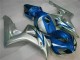 Azul Prata Carenagem CBR 1000RR 2006-2007 Azul Prata Carenagem CBR 1000RR 2006-2007