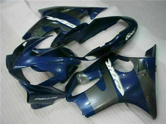 Azul Prata Carenagem CBR 600 F4i 2004-2007 Azul Prata Carenagem CBR 600 F4i 2004-2007