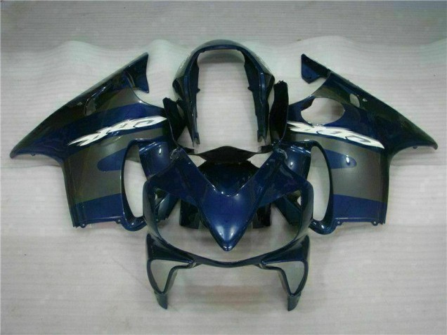 Azul Prata Carenagem CBR 600 F4i 2004-2007 Azul Prata Carenagem CBR 600 F4i 2004-2007