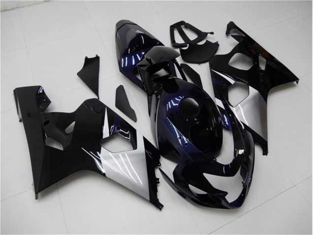 Azul Prata Carenagem GSXR 600 / 750 K4 2004-2005