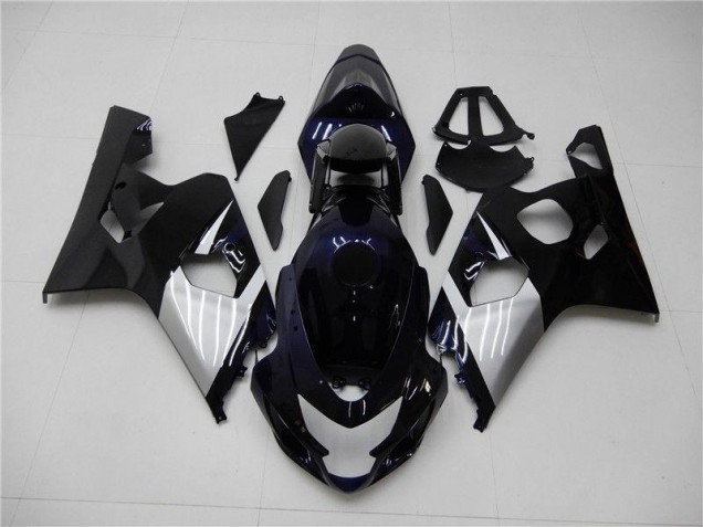 Azul Prata Carenagem GSXR 600 / 750 K4 2004-2005