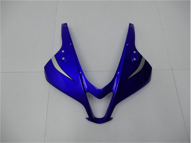 Azul Prata Preto Carenagem CBR 600RR 2007-2008 Azul Prata Preto Carenagem CBR 600RR 2007-2008