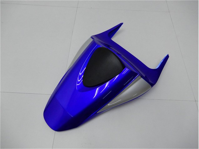 Azul Prata Preto Carenagem CBR 600RR 2007-2008 Azul Prata Preto Carenagem CBR 600RR 2007-2008