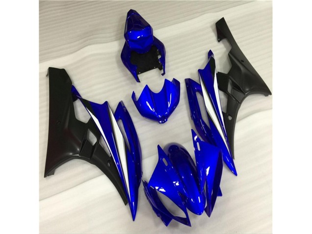 Azul Preto Abs Carenagem R6 2006-2007 Azul Preto Abs Carenagem R6 2006-2007