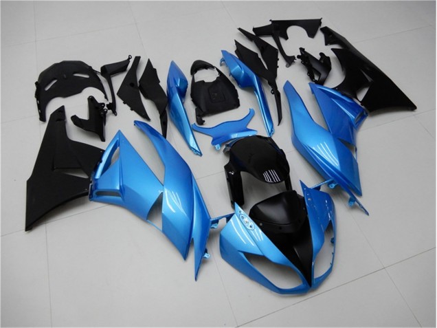 Azul Preto Abs Carenagem ZX6R 2009-2012 Azul Preto Abs Carenagem ZX6R 2009-2012