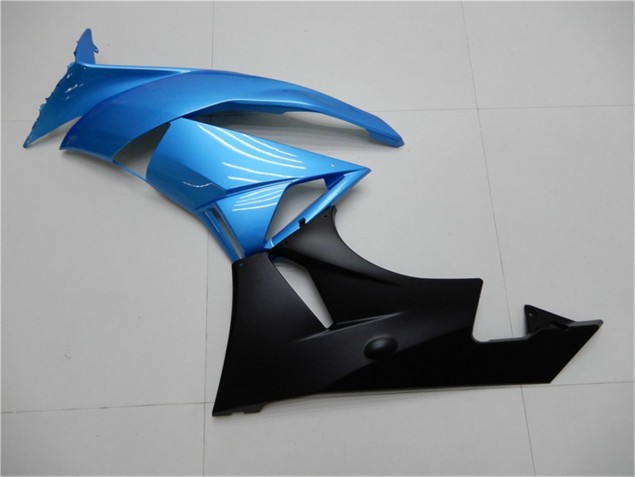 Azul Preto Abs Carenagem ZX6R 2009-2012 Azul Preto Abs Carenagem ZX6R 2009-2012