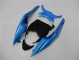 Azul Preto Abs Carenagem ZX6R 2009-2012 Azul Preto Abs Carenagem ZX6R 2009-2012