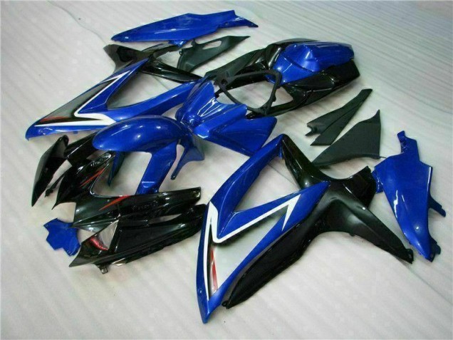 Azul Preto Abs Kit Carenagem & Plásticos GSXR 600 / 750 K8 2008-2010