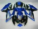 Azul Preto Abs Kit Carenagem & Plásticos GSXR 600 / 750 K8 2008-2010
