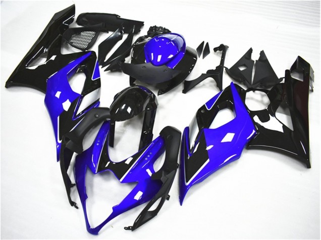 Azul Preto Abs Kit Completos Carenagem GSXR 1000 K7 2007-2008 Azul Preto Abs Kit Completos Carenagem GSXR 1000 K7 2007-2008