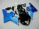 Azul Preto Abs Kits Carenagem GSXR 600 / 750 K6 2006-2007 Azul Preto Abs Kits Carenagem GSXR 600 / 750 K6 2006-2007