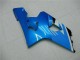 Azul Preto Abs Kits Carenagem GSXR 600 / 750 K6 2006-2007 Azul Preto Abs Kits Carenagem GSXR 600 / 750 K6 2006-2007