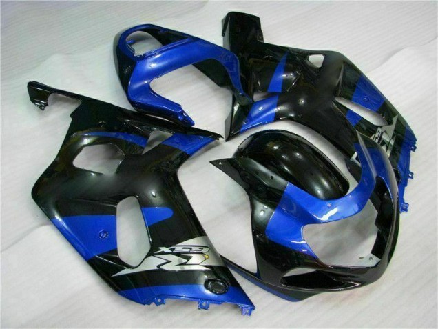 Azul Preto Abs Kits Completos Carenagem GSXR 600 / 750 K1 K2 K3 2001-2003 Azul Preto Abs Kits Completos Carenagem GSXR 600 / 750 K1 K2 K3 2001-2003