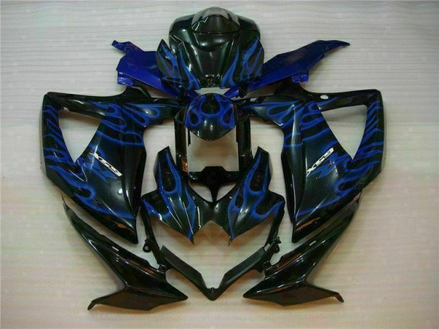 Azul Preto Abs Kits Completos Carenagem GSXR 600 / 750 K8 2008-2010 Azul Preto Abs Kits Completos Carenagem GSXR 600 / 750 K8 2008-2010
