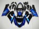 Azul Preto Abs Kits Completos Carenagem ZX6R 2005-2006 Azul Preto Abs Kits Completos Carenagem ZX6R 2005-2006