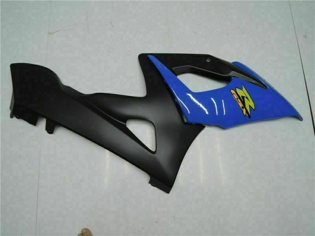 Azul Preto Abs Plástico GSXR 1000 K5 2005-2006 Azul Preto Abs Plástico GSXR 1000 K5 2005-2006
