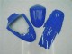 Azul Preto Abs Plástico GSXR 1000 K5 2005-2006 Azul Preto Abs Plástico GSXR 1000 K5 2005-2006