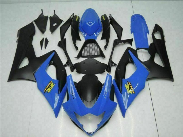 Azul Preto Abs Plástico GSXR 1000 K5 2005-2006 Azul Preto Abs Plástico GSXR 1000 K5 2005-2006