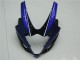 Azul Preto Abs Plásticos GSXR 1000 K5 2005-2006 Azul Preto Abs Plásticos GSXR 1000 K5 2005-2006