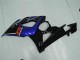 Azul Preto Abs Plásticos GSXR 1000 K5 2005-2006 Azul Preto Abs Plásticos GSXR 1000 K5 2005-2006