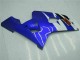 Azul Preto Abs Plásticos GSXR 600 / 750 K4 2004-2005 Azul Preto Abs Plásticos GSXR 600 / 750 K4 2004-2005