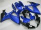 Azul Preto Abs Plásticos GSXR 600 / 750 K6 2006-2007 Azul Preto Abs Plásticos GSXR 600 / 750 K6 2006-2007