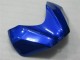 Azul Preto Abs Plásticos GSXR 600 / 750 K6 2006-2007 Azul Preto Abs Plásticos GSXR 600 / 750 K6 2006-2007