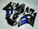 Azul Preto Abs Plásticos R6 1998-2002 Azul Preto Abs Plásticos R6 1998-2002