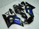 Azul Preto Abs Plásticos R6 1998-2002 Azul Preto Abs Plásticos R6 1998-2002