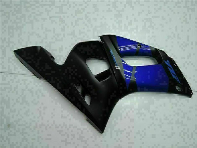 Azul Preto Abs Plásticos R6 1998-2002 Azul Preto Abs Plásticos R6 1998-2002