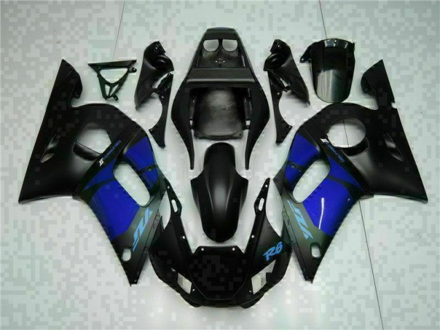 Azul Preto Abs Plásticos R6 1998-2002 Azul Preto Abs Plásticos R6 1998-2002
