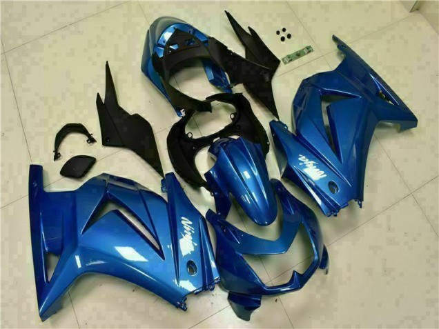 Azul Preto Branco Ninja Carenagem & Plástico EX250 2008-2012