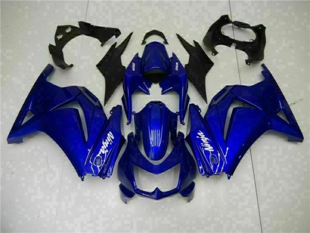 Azul Preto Branco Ninja Kit Carenagem EX250 2008-2012