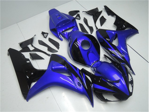 Azul Preto Carenagem CBR 1000RR 2006-2007 Azul Preto Carenagem CBR 1000RR 2006-2007
