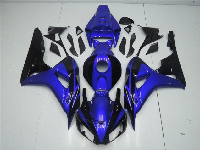 Azul Preto Carenagem CBR 1000RR 2006-2007 Azul Preto Carenagem CBR 1000RR 2006-2007