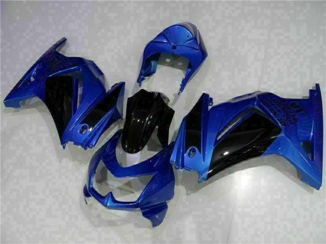 Azul Preto Carenagem EX250 2008-2012 Azul Preto Carenagem EX250 2008-2012