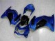 Azul Preto Carenagem EX250 2008-2012 Azul Preto Carenagem EX250 2008-2012