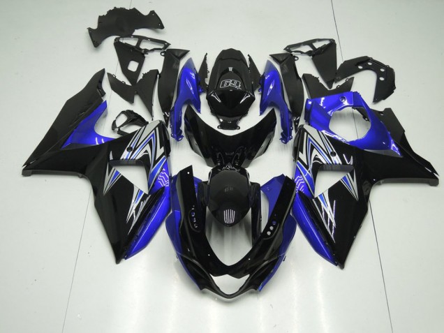 Azul & Preto Carenagem GSXR 1000 K9 2009-2016 Azul & Preto Carenagem GSXR 1000 K9 2009-2016
