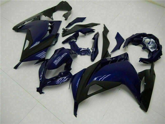 Azul Preto Carenagem & Plástico EX300 2013-2016