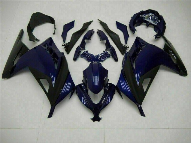 Azul Preto Carenagem & Plástico EX300 2013-2016