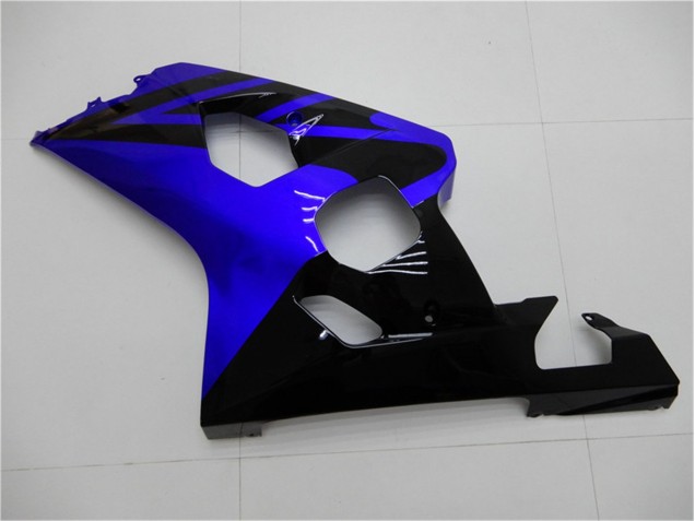 Azul Preto Carenagem & Plástico GSXR 600 / 750 K4 2004-2005 Azul Preto Carenagem & Plástico GSXR 600 / 750 K4 2004-2005
