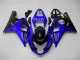 Azul Preto Carenagem & Plástico GSXR 600 / 750 K4 2004-2005 Azul Preto Carenagem & Plástico GSXR 600 / 750 K4 2004-2005